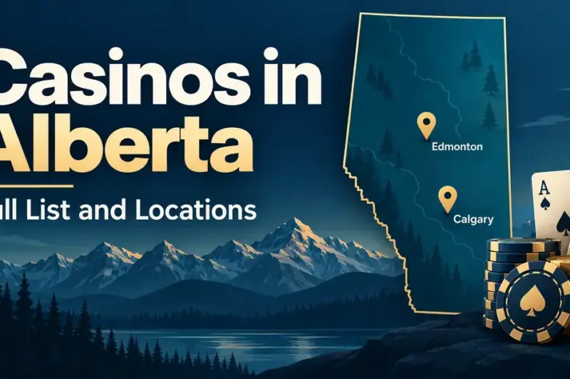 Casinos in Alberta: Full List and Locations