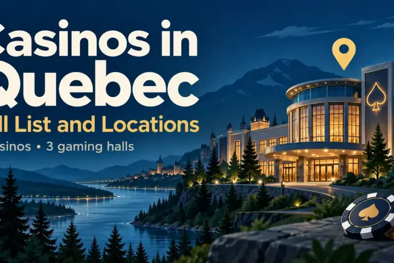 Casinos in Quebec: Full List and Locations