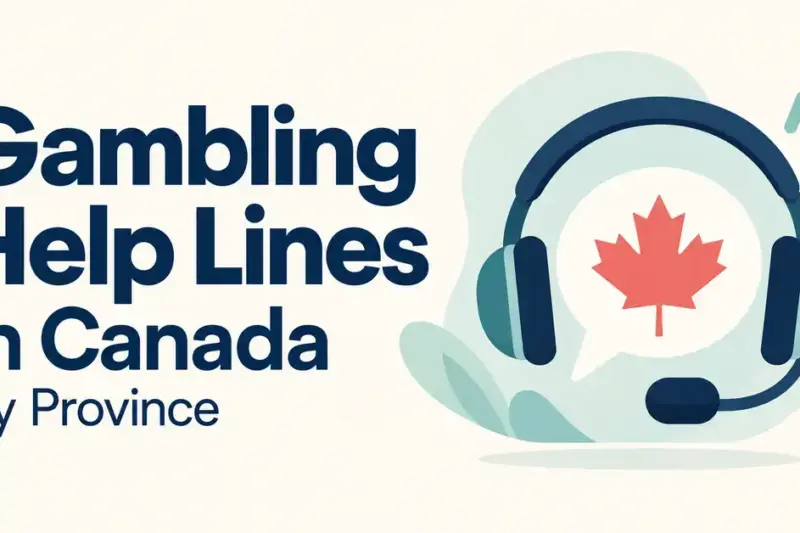 Gambling Help Lines in Canada by Province