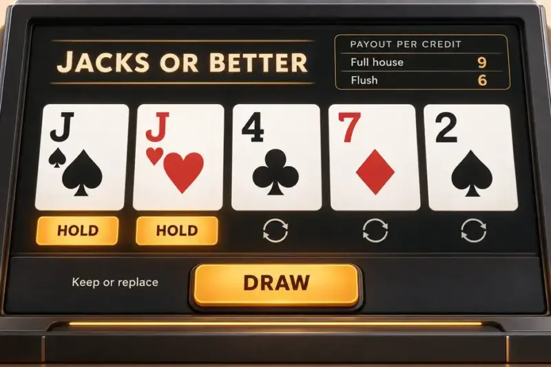 How Video Poker Works: Rules, Pay Tables and RTP