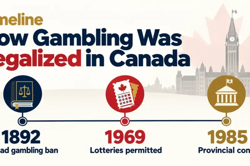 Timeline: How Gambling Was Legalized in Canada